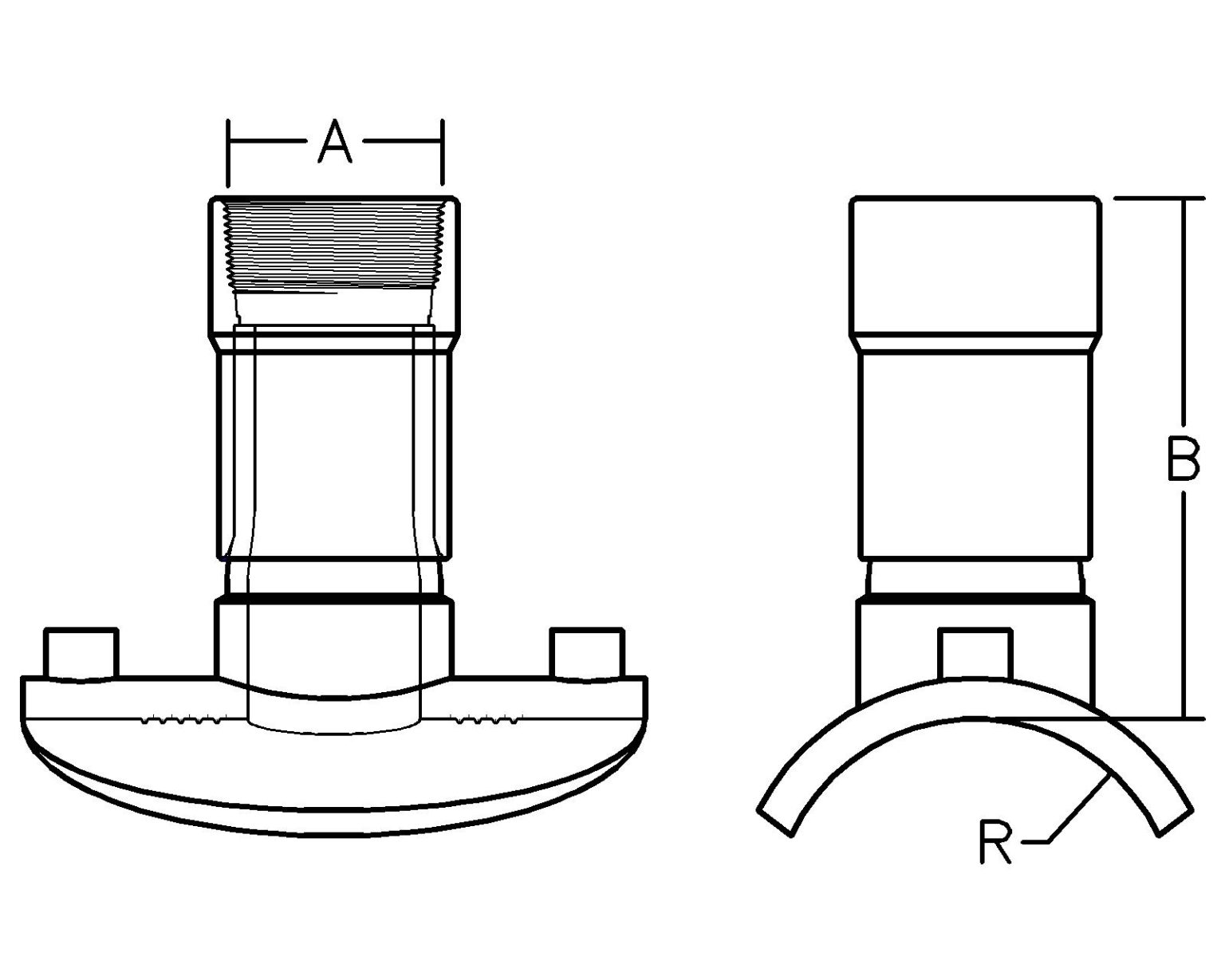 Series Electrofusion Tapping Saddle With Fpt Thread Poly Cam Inc