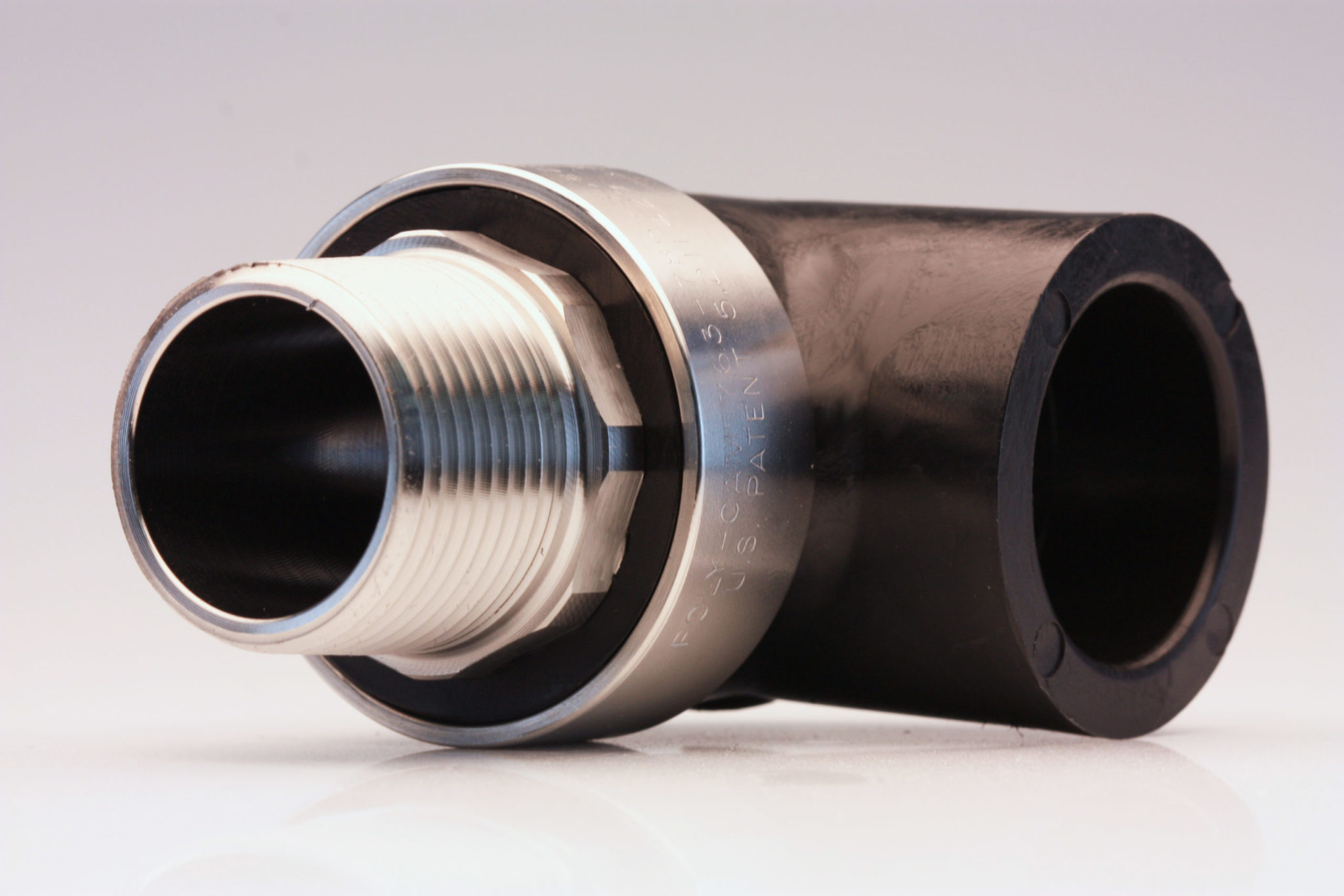 Series 726 90 Degree Socket Transition with Male NPT PolyCam, Inc.®