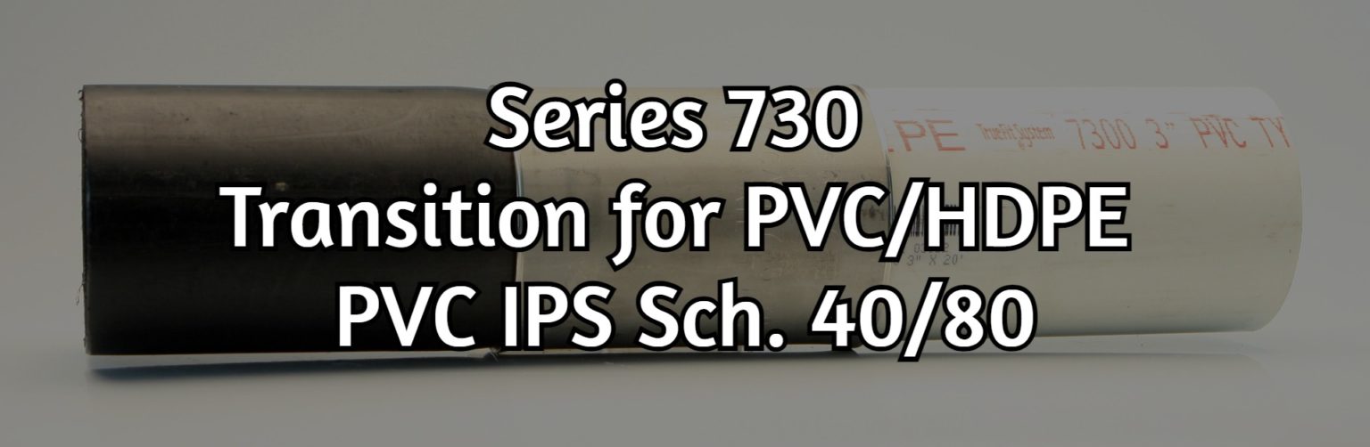 PVC/HDPE Adapters PolyCam, Inc.®